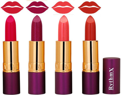 

Rythmx Hot Shades Lipstick Combo 5113(Multicolor)