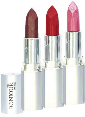 

Bonjour Professional 0260 Coffee Sweet RedLight Pink Lipstick(Sweet Red, Coffee, Light Pink, 11.4 g)