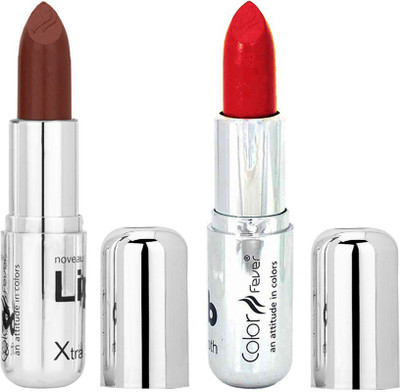 

Color Fever Creamy Matte Brick Red Lipstick-24838(Coffee, Brick Red, 8.4 g)