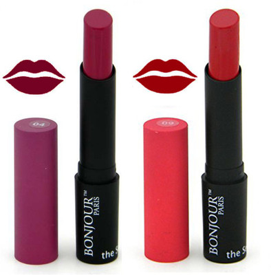 

Color Fever Creamy Matte Lipstick Combo 4-9(Multicolor,, 8 g)