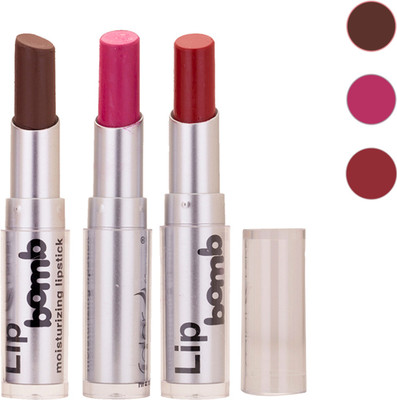 

Color Fever New Delhi Girls Selected Color Lipstick 122(Brown, Purple, Maroon)