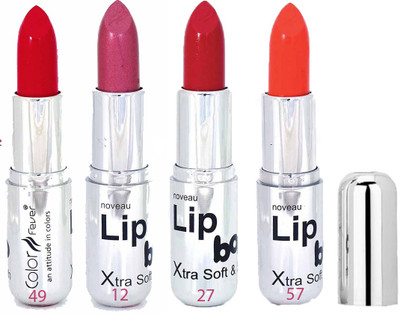 

Color Fever Red+Orange Lipstick Combo 07062016(Multicolor,)