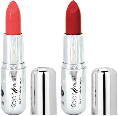 

Color Fever Creamy Matte Peach Lipstick 2406201694(Peach, Brick Peach, 8.4 g)
