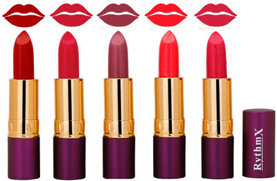 

Rythmx Matte Lipstick (Pack of 5, New Shades)885(Sahde-635)