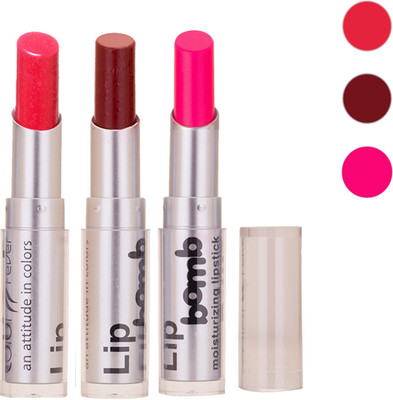 

Color Fever Delhi Ki Mashoor Lipstick 369(Pink, Maroon, Neon Pink, 9.6 g)