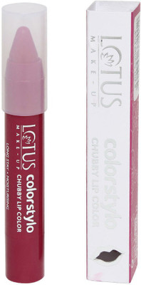 

Lotus Make-up Rouge Desire Colorstylo Chubby Lipstick(Pink, 3.7 g)