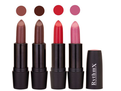 

Rythmx Black Important Lipstick Combo 8(Multicolor,, 16 g)