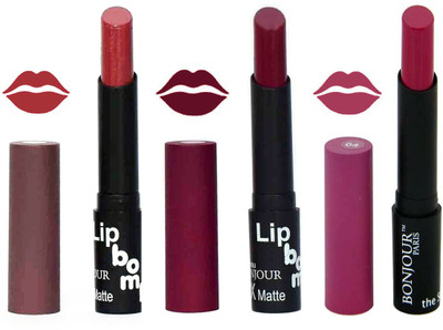 

Bonjour Super Matte Color Combo 018(Multicolor,, 10.5 g)