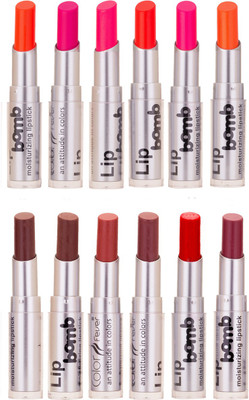 

Color Fever Whole Sale Lipstick 007(Chocolate, Brown, Peach, Mauve, Red, Purple, Neon Pink, Neon, Orange, Pink, Neon Pink, Neon Orange, 48 g)