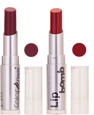 

Color Fever Hot Creamy Matte Girls Lipstick 102(wine Shine, Dark Red, 6.4 g)