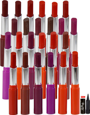 

ADS Waterproof 3D Effect Cinema Lipstick Pack of 24(A1708, 1.5 g)