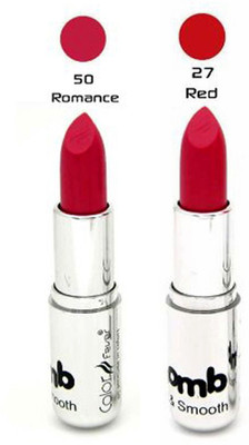 

Color Fever Red Lipstick combo 27 50(Red, Romance, 8 g)