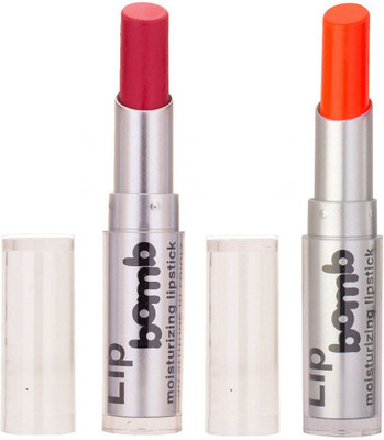 

Color Fever Creamy Matte Limited Offer77160312Pink, Neon Orange Lipstick Set(Pink, Neon Pink, 6.4 g)