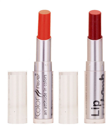 

Color Fever Creamy Matte Limited Offer77160359Orange, Maroon Lipstick Set(Orange, Maroon, 6.4 g)
