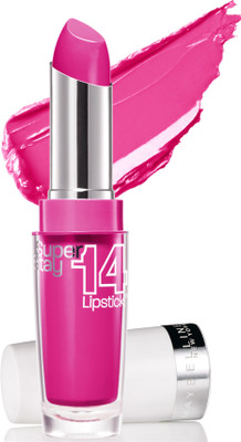 

Maybelline Super Stay 14 Hr Lipstick(NEON PINK-120, 3.3 g)