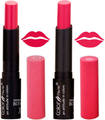 

Color Fever Pink Creamy Matte Lipstick-11-12(Pink, 7 g)