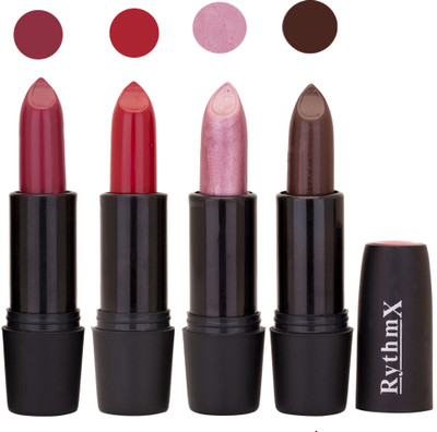 

Rythmx Black Important Lipsticks Combo 54(Multicolor,, 16 g)