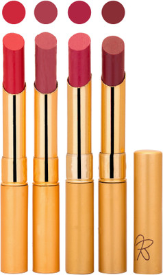 

Rythmx Imported Matte Lipstick Combo (Slim 01-04)(Multicolor,)