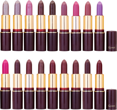 

Qunex Rich Colour Perfumed Lipstick 0403201750(Multicolor, 76 g)