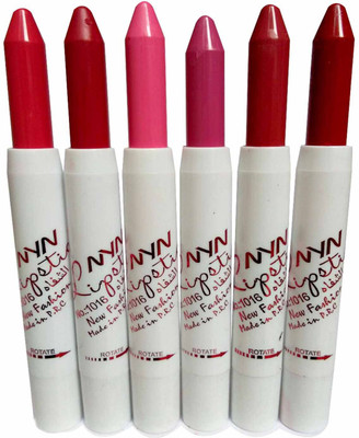 

NYN New Fashion Lipstick set of 6HYTQ(Multicolor, 4.2 g)