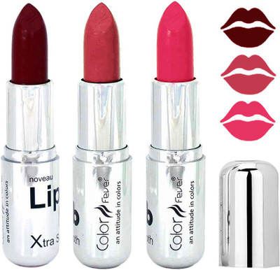 

Color Fever Pink Lipstick Combo 1204201623(Multicolor,, 12.6 g)