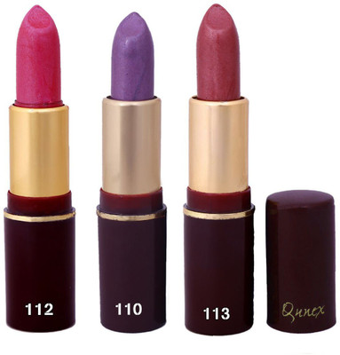 

Imported Qunex Purple,Brown,Purple Lipsticks Combo 1806171(Multicolor,)
