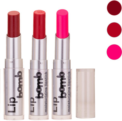 

Color Fever Delhi Ki Mashoor Lipstick 384(Maroon, Red, Neon Pink, 9.6 g)