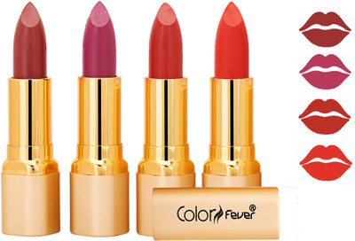 

Color Fever Absolute Non Transfer Matte Lipstick 10(Mauve, Plum, Orange, Orange, 16.8 g)