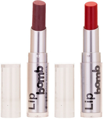 

Color Fever Creamy Matte Limited Offer77160196Chocolate, Dark Red Lipstick Set(Chocolate, Dark Red, 6.4 g)