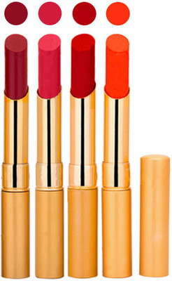 

Rythmx Creamy Matte Long Lasing Premium Lipstick (Raddish Maroon, Pink, Orange, And Red Lip Colors)(Raddish Maroon, Pink, Orange, Red, 8.8 g)
