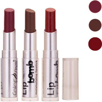 

Color Fever New Delhi Girls Selected Color Lipstick 97(Wine, Brown, Maroon, 9.6 g)