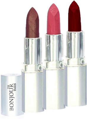 

Bonjour Professional 0327 Coffee Nude Dark Red Lipstick(Nude, Coffee, Dark Red, 11.4 g)