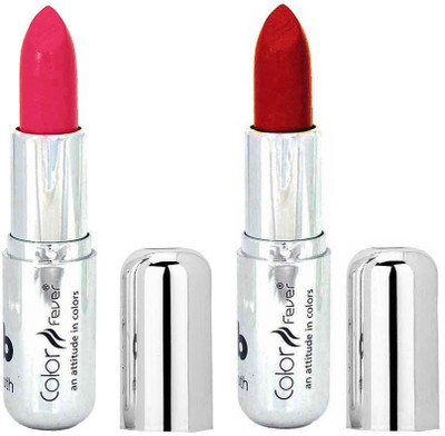 

Color Fever Creamy Matte Neon Pink Lipstick 24201693(Pink, Dark Red, 8.4 g)