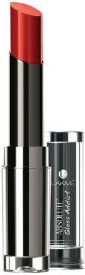 

Lakme Absolute Gloss Addict Lip Color(Red Delight)