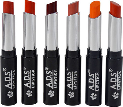 

ADS Glossy & Shine Lipstick Pack of 6(GPTGU-A7)