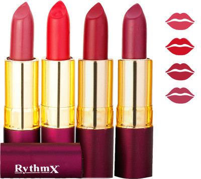 

Rythmx Matte Lipstick Combo 001(Multicolor,)
