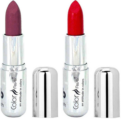 

Color Fever Creamy Matte Neon Red Lipstick 24201665(Light Pink, Neon Red, 8.4 g)