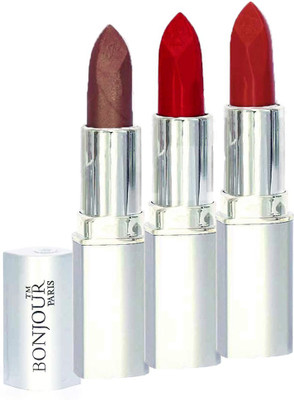 

Bonjour Professional 0350 Coffee Red Brick Red Lipstick(Red, Coffee, Brick Red, 11.4 g)