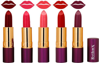 

Rythmx Matte Lipstick (Pack of 5, New Shades)886(Sahde-636)