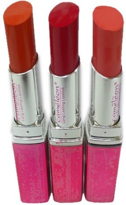 

Cameleon Long Lasting Set of 3 Lipstick(Multicolor, 10.5 g)