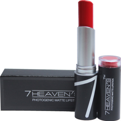 

7 Heaven's PhotoGenic Matte Lipstick(Royal Red, 3.8)