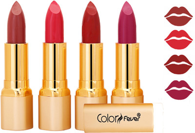 

Color Fever Absolute Non Transfer Matte Lipstick 142(Mauve, Neon, Red, Purple, 16.8 g)