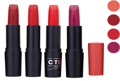 

OTG Colour Show Hot Lipstick 111(Maroon-Brick Red-Peach-Plaum, 16.8 g)