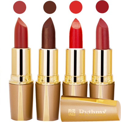

Rythmx New Intense Dark Red Color Lipstick 308135(Red, Brown, Coffee, Pink, Maroon, Red, Purple, Orange, 16 g)