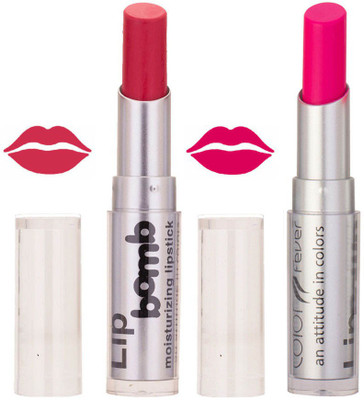 

Color Fever Creamy Matte profissional77160309Pink, Neon Lipstick(Pink, Pink, 6.4 g)