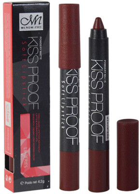 

MN Powdery Matte Kiss proof Soft Lipstick Brown.1(pink, 4.2 g)