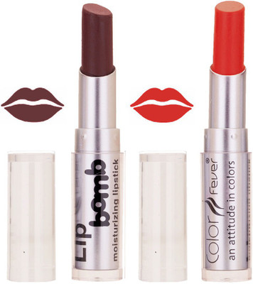 

Color Fever Creamy Matte profissional77160123Coffee, Orange Lipstick(Coffee, Orange, 6.4 g)