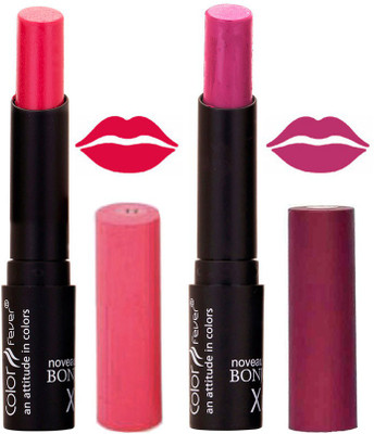 

Color Fever Pink Creamy Matte Lipstick-11-13(Pink, Purple, 7 g)