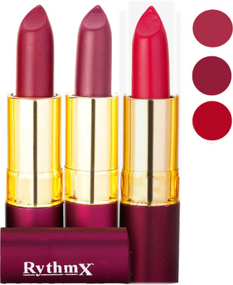 

Rythmx Matte Lipstick Combo 416 429 435(Multicolor,)