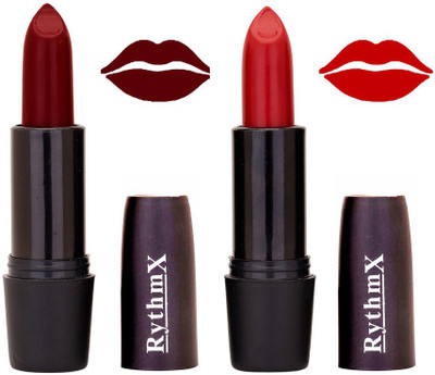 

Rythmx Imported Racy Red , Perfect Red Shades Lipstick(Maroon, Red)